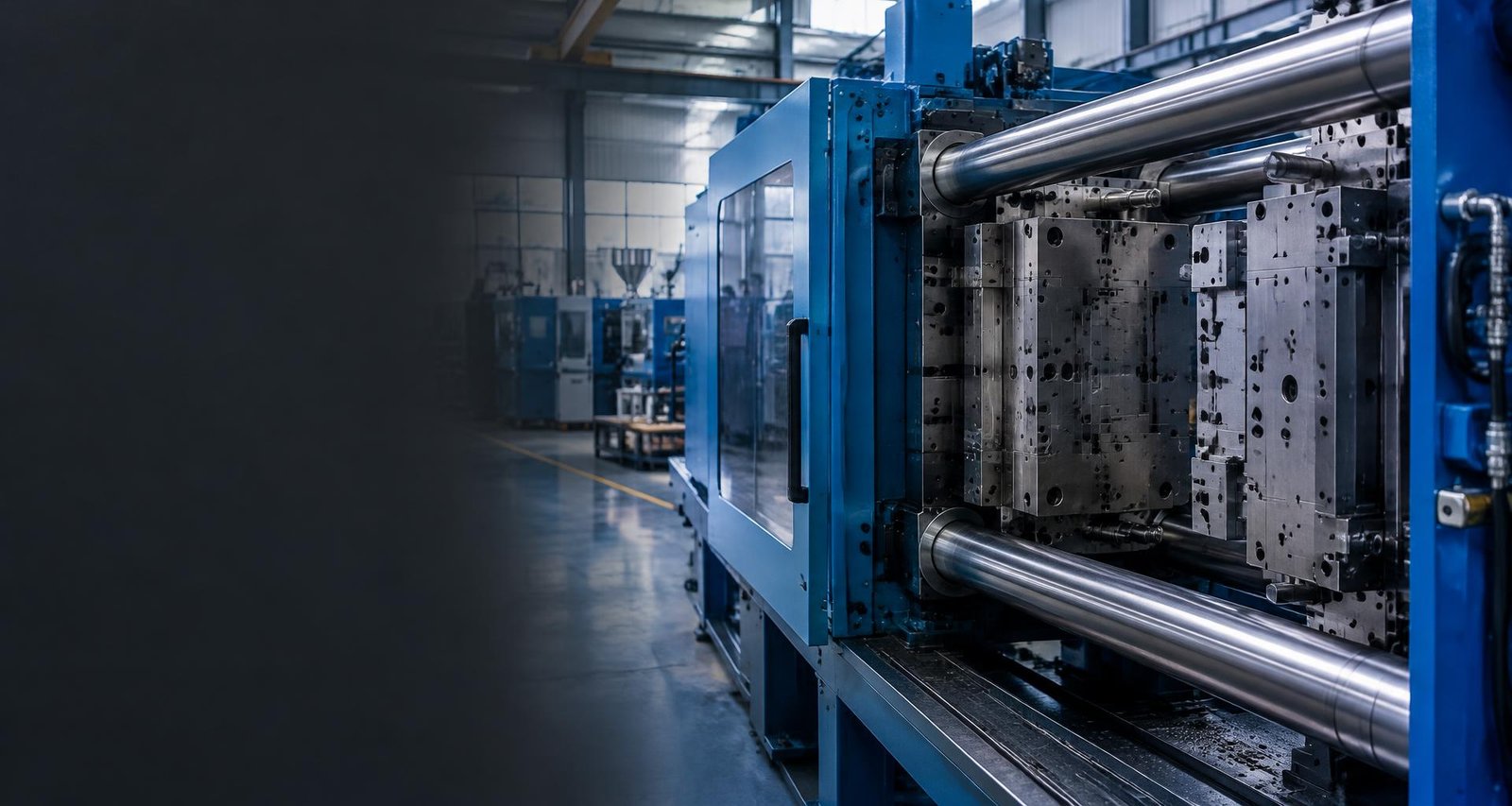 Illustrative injection moulding machinery